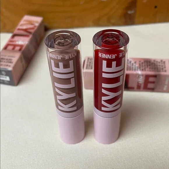 Kylie Cosmetics High Gloss Lip Gloss Duo - Brown and Red - Picture 7 of 14